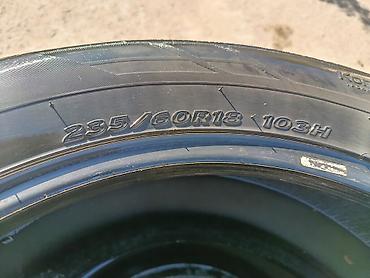 Шины: Шины 235 / 60 / R 18, Лето, Б/у, Комплект, Легковые, Hankook — 2