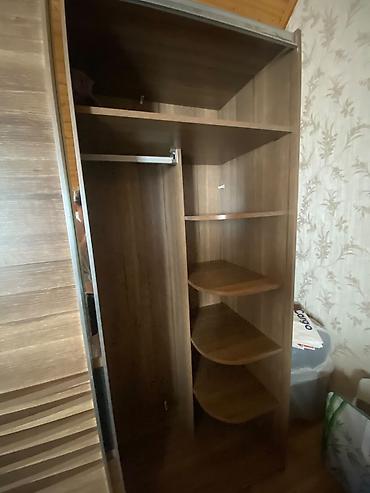 matras islenmis: Yaxşı vəziyyətdə Yataq Dəsti (Şkaf-kupe, Çarpayı + Təzə matras, Kamod) — 5