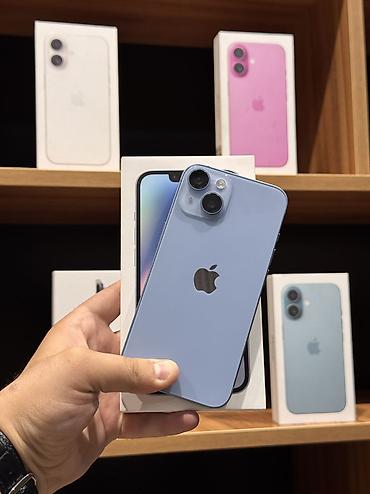 IPhone 14, 128 GB, Mavi, Face ID, Hissə-hissə ödəniş, Kredit lalafo.az -da IPhone 14, 128 GB, Mavi, Face ID, Hissə-hissə ödəniş, Kredit