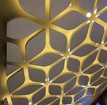 Asma tavanlar: Asma tavan, Gips, Odadavamlı — 4