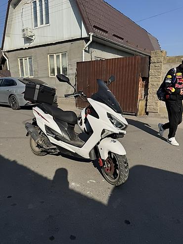 Мототехника: Продаю макси скутер в хорошем состоянии! тяга пушка😮‍💨 полностью — 2