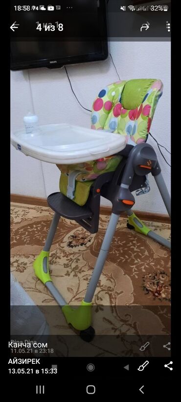 стул для кормления ребенка: Б.у стульчик chicco. Особенности стульчика для кормления Chicco Polly