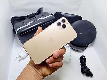 Apple iPhone: IPhone 11 Pro, Б/у, 64 ГБ, Золотой, Зарядное устройство, 100 % — 4