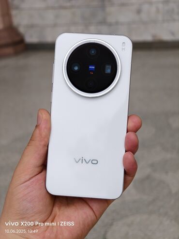 виво: Vivo X200 Pro mini, Колдонулган, 512 ГБ, түсү - Ак, Бөлүп төлөө менен, 2 SIM