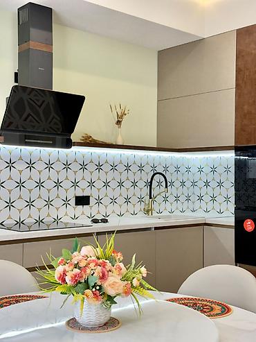 жк бруклин бишкек: 3 комнаты, 80 м², Советская/Скрябина Элитка, 15 этаж, Дизайнерский ремонт — 8