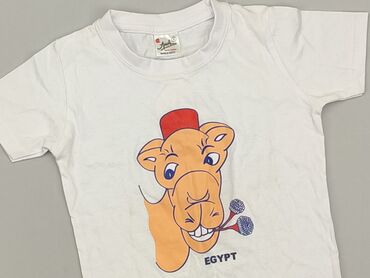 T-shirts: T-shirt, 5-6 years, 110-116 cm, condition - Very good