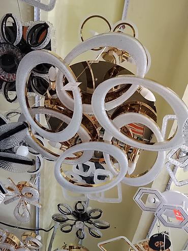 study lamp: Потолочная светодиодная люстра «A56/6» - Современный дизайн: шесть — 1