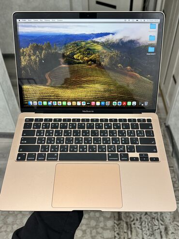 macbook air чехол: Ноутбук, Apple, 8 ГБ ОЗУ, Apple M1, 13.3 ", Б/у, Для несложных задач, память SSD
