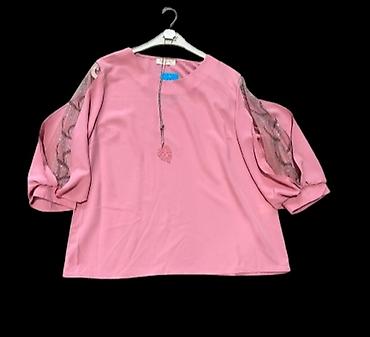 boho torbice: Elegantna bluza za krupnije. 46-54 — 1