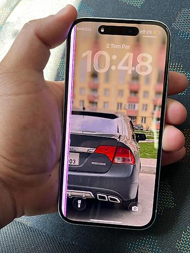 IPhone 15, 128 GB, White Titanium, Barmaq izi, Face ID, Sənədlərlə lalafo.az -da IPhone 15, 128 GB, White Titanium, Barmaq izi, Face ID, Sənədlərlə