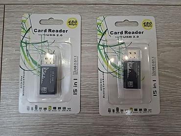 Продаю новые картридеры 15-in-1, USB 2.0 (до 480 Mbps) Компактный