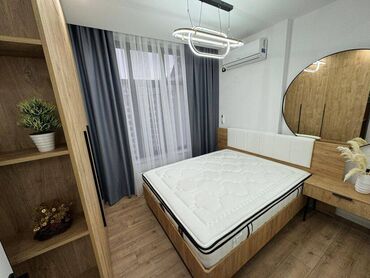 аренда квартир асанбай: 1 комната, Агентство недвижимости, Без подселения, С мебелью полностью