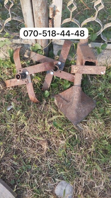 Kultivatorlar: Motoblok üçün qoşmalar dəsti - İkitərəfli rotorlu otbiçən başlıq — 14