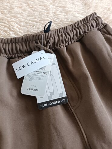 брюки палаццо: Брюки L (EU 40), цвет - Коричневый