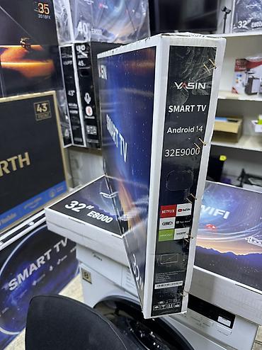 Телевизоры: Телевизоры YASIN 32E9000 android smart tv 81 см диагональ!!! Низкая — 19