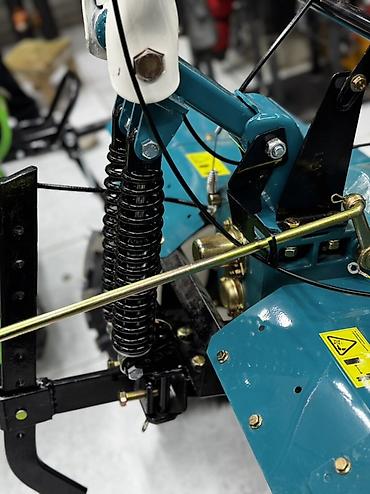 Бензиновые мотоблоки: Мотоблок 14 лс 🚜 Редукторный усиленная рама мощные шины 🛞 — 8