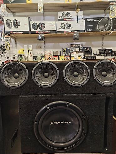 avto maqnitola: Maşın üçün audio avadanlıqları – Pioneer/ Kenwood subwooferlər və — 9