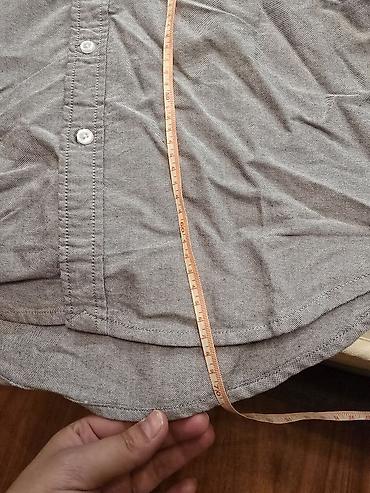светлые джинсы мужские: Мужская рубашка, M, Polo Ralph Lauren, Новый, цвет - Серый — 4