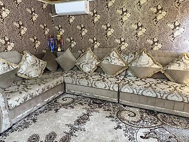 кавер для дома: Угловой модульный диван в классическом стиле - Конфигурация — 1