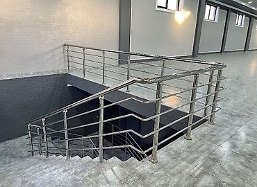 Изготовление перил: Перила и ограждения из нержавеющей стали - Материал: нержавеющая — 1