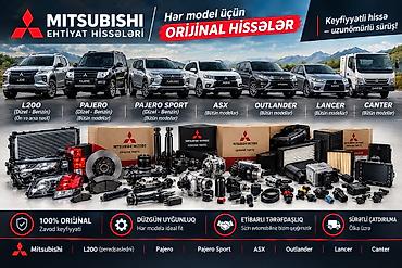 Mitsubishi üçün orijinal ehtiyat hissələri • Zavod istehsalı, 100%