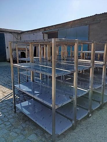 Оборудование для ресторанов, кафе: Paslanmayan poladdan peşəkar mətbəx avadanlıqları və rəflər Məhsul — 3