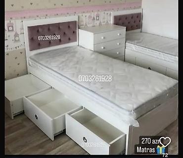 uşaq yataq mebeli: 1.Uşaq/yeniyetmə otağı üçün funksional mebel dəsti. - 2 ədəd tək — 1