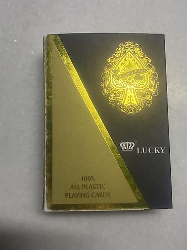İncəsənət və kolleksiyalar: Ciddi Alıcılara endirim var! Məhsul: LUCKY 100% plastik oyun kartları — 4