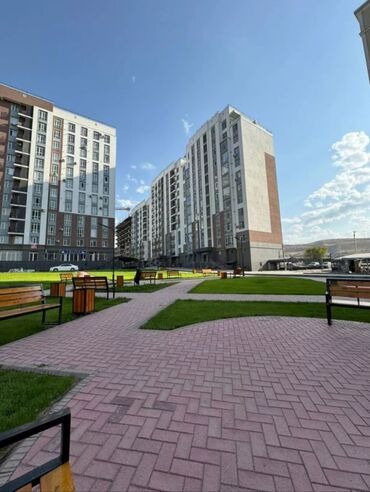 квартира аренда долгосрочно ош: 1 бөлмө, 42 кв. м, Элитка, 6 кабат, ПСО (өзү оңдоп түзөтүп бүтүү үчүн)