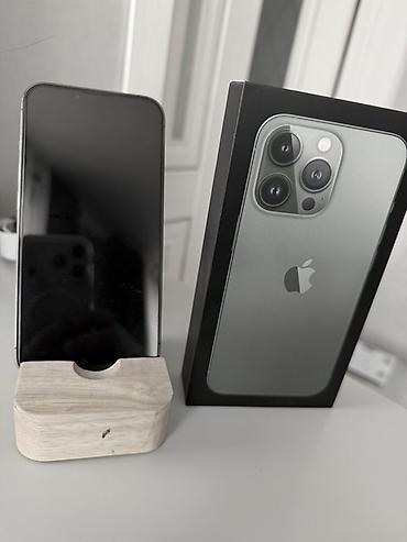 iphone 17 про макс: IPhone 13 Pro цвет Natural Titanium/зеленый оттенок на фото — 2