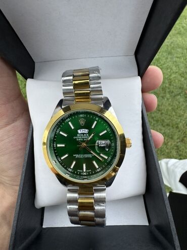 Qol saatları: Qol saatı, Rolex, rəng - Yaşıl