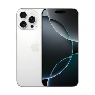 айфон 12 обычный: IPhone 16 Pro, Жаңы, 256 ГБ, White Titanium, Кабель, Куту, 100 %