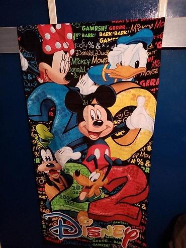 Towels: MIKI MAUS PESKIR NOV ZA PLAZU MICKEY MOUSE DISNEY AKCIJA | Cene nisu — 5