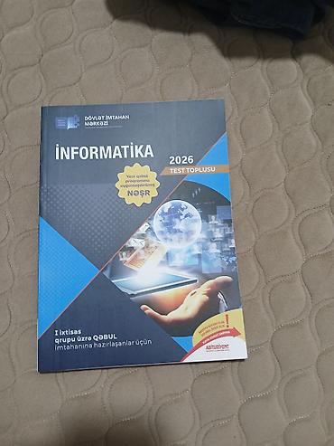 Məhsul: “İnformatika 2026 – Test Toplusu” (Dövlət İmtahan Mərkəzi lalafo.az -da Məhsul: “İnformatika 2026 – Test Toplusu” (Dövlət İmtahan Mərkəzi