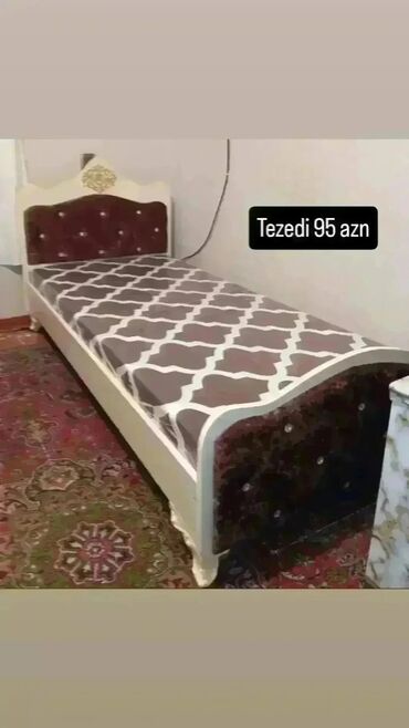 Çarpayılar: Təknəfərlik çarpayı, Bazasız, Matras ilə, Siyirməsiz — 15