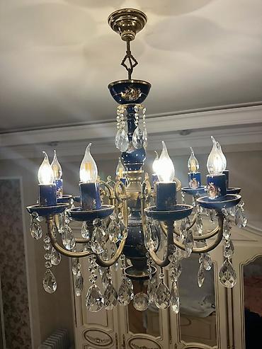 şamdan: Çılçıraq, 8 lampa — 1