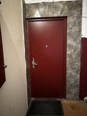 замок невидимка: Для квартиры Б/у Входная дверь 90х205 см With peephole, Самовывоз