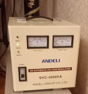 ANDELI SVC-3000VA avtomatik gərginlik tənzimləyicisi (AC Automatic