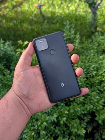 oneplus 7 pro: Google Pixel 5, Б/у, 128 ГБ, цвет - Черный, 1 SIM, eSIM