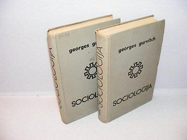 obim: Žorž Gurvič - SOCIOLOGIJA 1-2 (1966) Sociologija. Sv. 1 / redaktor — 1