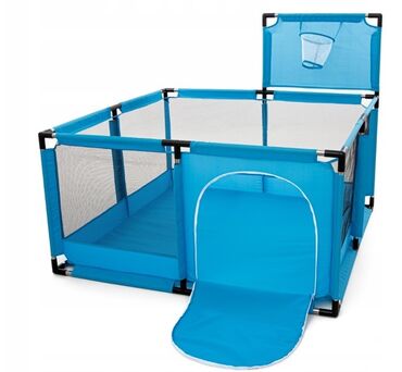Игровые манежи: Манеж для детей BABY PLAYPEN - Размер: 126 × 126 × 60см - Форма — 5