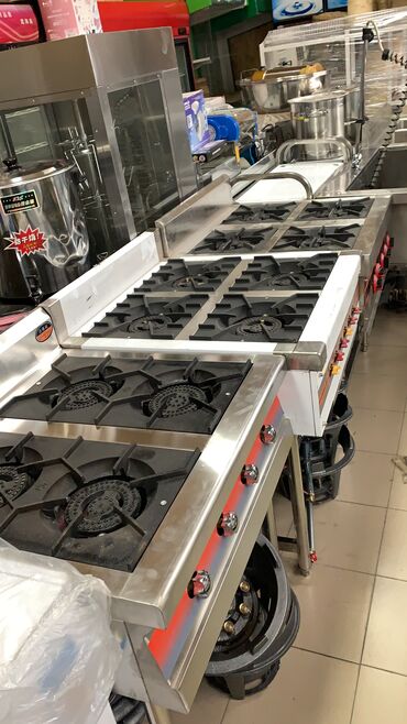 Печи, плиты: Газ плиты для кафе — 18