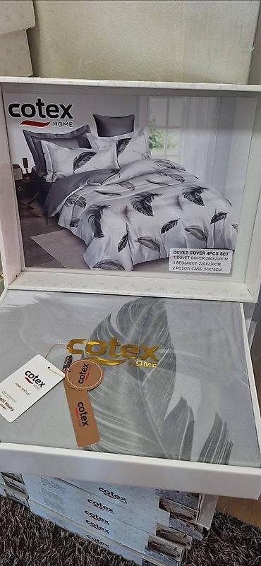 satenski stolnjaci: Cotex Home – set posteljine 4 dela Sadržaj seta: - Navlaka za jorgan — 5