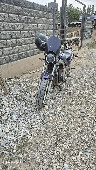 Мототехника: Мотоцикл Suzuki Bandit (GSF) — классический нейкед в фиолетово‑серой — 1