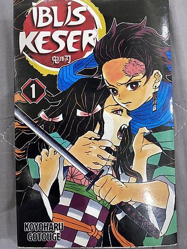 Komikslər, manqa: Hər biri ayrı ayrılıqda 8 azn Məhsul: Türk dilində manga kitabları — 4