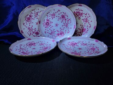 Kuhinjski setovi: Meissen,vintaz tanjiri Nemacka. Meissen desertni — 2