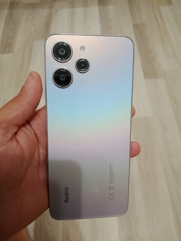 iphone x qiymeti 2 ci el: Redmi 12, 256 GB, rəng - Qızılı, Barmaq izi
