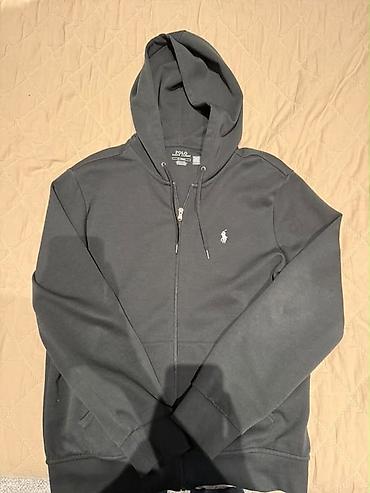 спорт куртки мужские: Оригинал Толстовка с капюшоном на молнии Polo Ralph Lauren - Модель — 1