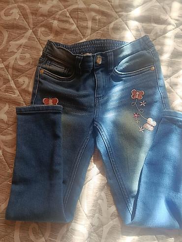 Ostala dečija odeća: Paket odeće ( 3 majčice jedne farmerke ) za devojčice 6-7 godina — 2