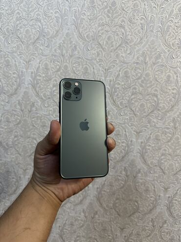 11 про айфон цена бишкек: IPhone 11 Pro, Колдонулган, 256 ГБ, Alpine Green, Заряддоочу түзүлүш, Коргоочу айнек, Каптама, Бөлүп төлөө менен, 100 %